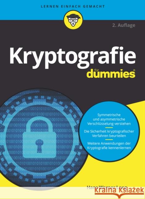 Kryptografie fur Dummies 2e HW Lang 9783527720934 Wiley-VCH Verlag GmbH