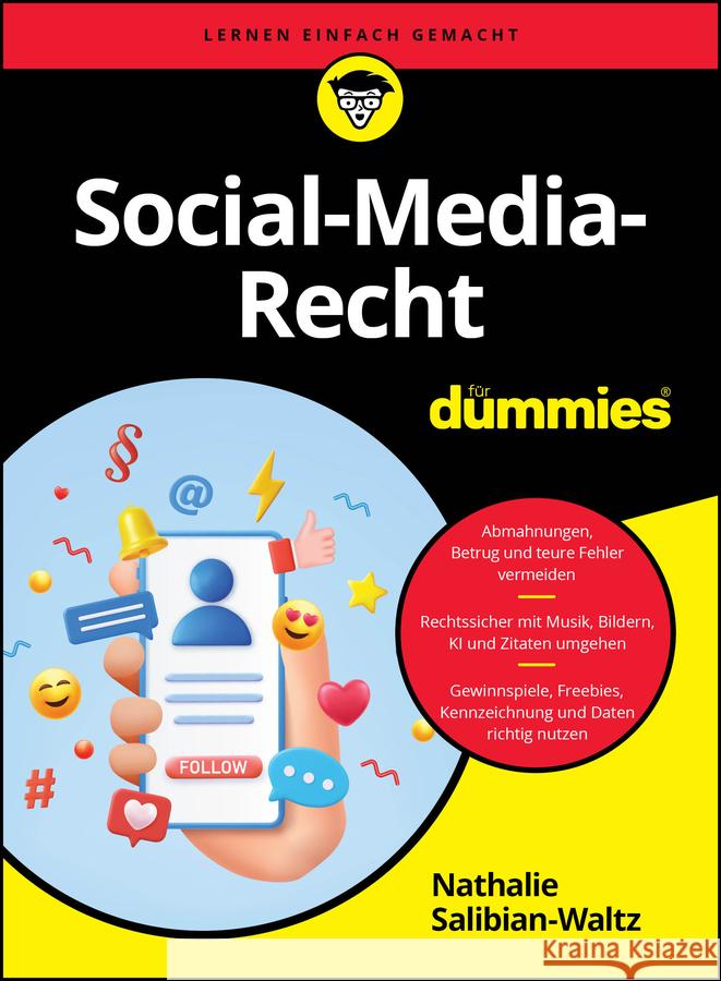 Social Media Recht fur Dummies Salibian-Waltz, Nathalie 9783527722181 Wiley-VCH Verlag GmbH