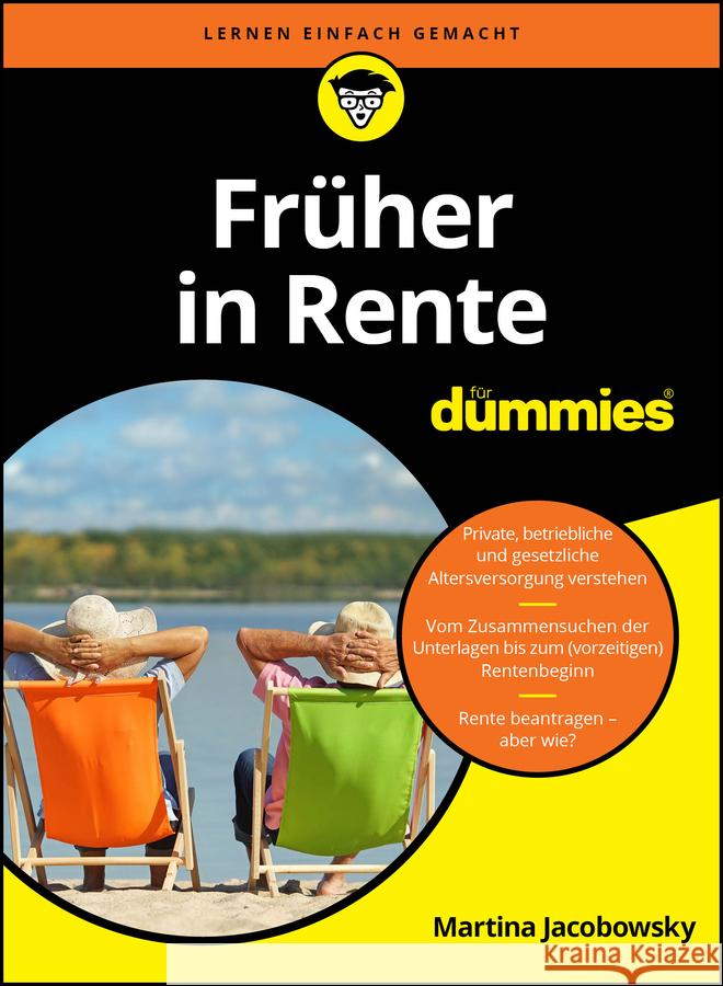 Fruher in Rente fur Dummies Jacobowsky, Martina 9783527722242 Wiley-VCH Verlag GmbH