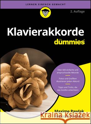 Klavierakkorde fur Dummies Renaud Pawlak 9783527722396 Wiley-VCH Verlag GmbH