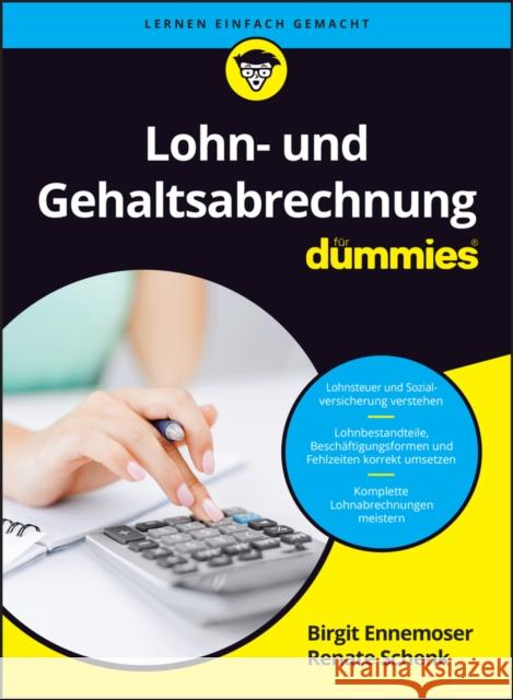 Lohn- und Gehaltsabrechnung fur Dummies Renate Schenk 9783527722785 Wiley-VCH Verlag GmbH