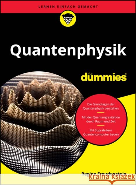 Quantenphysik fur Dummies Regine Freudenstein 9783527723577