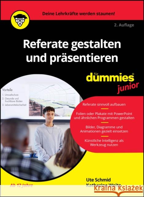Referate prasentieren mit PowerPoint fur Dummies Junior Katharina Weitz 9783527723942 Wiley