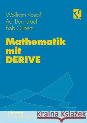 Mathematik mit DERIVE Wolfram Koepf, Adi Ben-Israel, Robert P. Gilbert 9783528065492