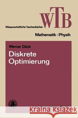 Diskrete Optimierung Werner Deuck Werner Duck 9783528068264