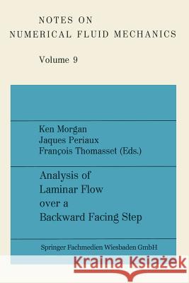 Analysis of Laminar Flow Over a Backward Facing Step Na Na Na Na 9783528080839 Vieweg+teubner Verlag