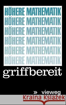 Höhere Mathematik Griffbereit: Definitionen Theoreme Beispiele Vygodskij, Mark Ja 9783528083090 Vieweg+teubner Verlag
