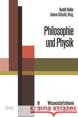 Philosophie Und Physik Haller, Rudolf 9783528083359