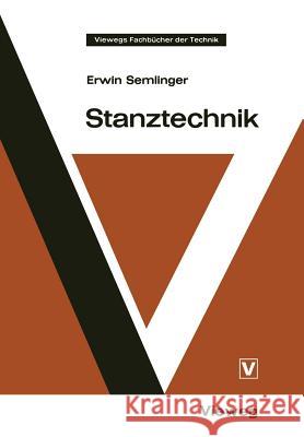 Stanztechnik Erwin Semlinger 9783528140427