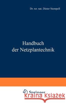 Handbuch Der Netzplantechnik Dieter Stempell 9783531110899 Vs Verlag F R Sozialwissenschaften