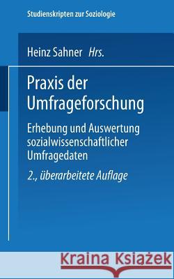 Praxis Der Umfrageforschung Rolf Porst 9783531135113 Vs Verlag Fur Sozialwissenschaften