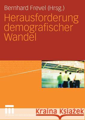 Herausforderung Demografischer Wandel Bernhard Frevel 9783531142289