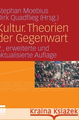 Kultur. Theorien Der Gegenwart Moebius, Stephan 9783531167756