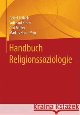 Handbuch Religionssoziologie Volkhard Krech Olaf Muller Detlef Pollack 9783531175362 Springer vs
