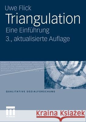 Triangulation: Eine Einführung Flick, Uwe 9783531181257 VS Verlag