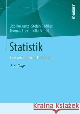 Statistik: Eine Verständliche Einführung Kuckartz, Udo 9783531198897