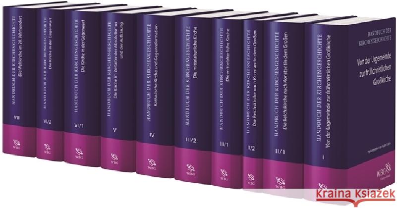 Handbuch der Kirchengeschichte, 10 Bde.  9783534268900 Wissenschaftliche Buchgesellschaft