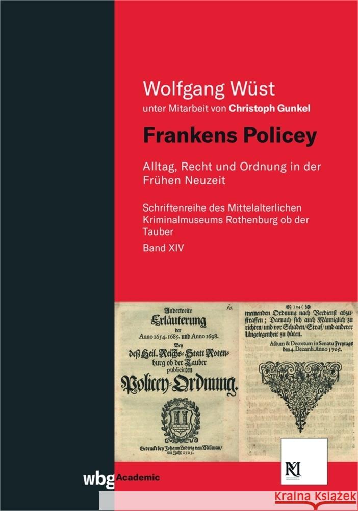 Frankens Policey Wüst, Wolfgang 9783534405671