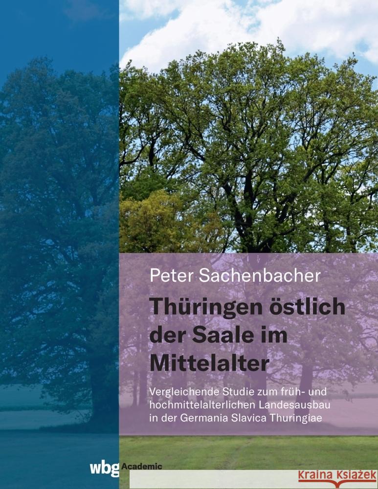 Thüringen östlich der Saale im Mittelalter Sachenbacher, Peter 9783534406494 WBG Academic