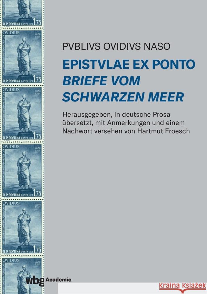 Epistvlae ex Ponto - Briefe vom Schwarzen Meer Ovid 9783534406845