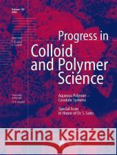 Aqueous Polymer -- Cosolute Systems: Special Issue in Honor of Dr. Shuji Saito Anghel, Dan F. 9783540000990 Springer