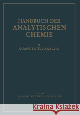 Elemente Der Vierten Nebengruppe: Titan - Zirkon - Hafnium - Thorium Bode, H. 9783540014614 Not Avail