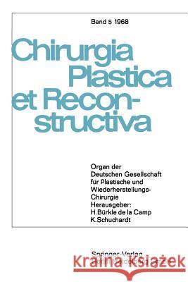 Organ Der Deutschen Gesellschaft Für Plastische Und Wiederherstellungs-Chirurgie Buck-Gramcko, D. 9783540040668 Springer