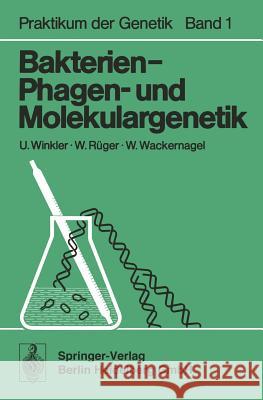 Bakterien-, Phagen- Und Molekulargenetik Winkler, U. 9783540059882 Springer