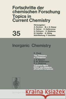 Inorganic Chemistry E. Fluck 9783540060802 Not Avail