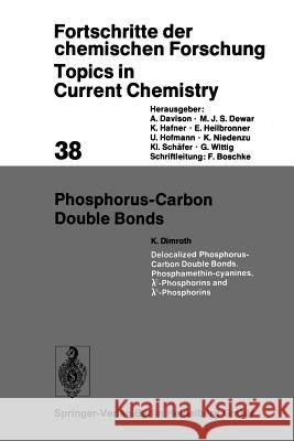 Phosphorus-Carbon Double Bonds K. Dimroth 9783540061649 Springer