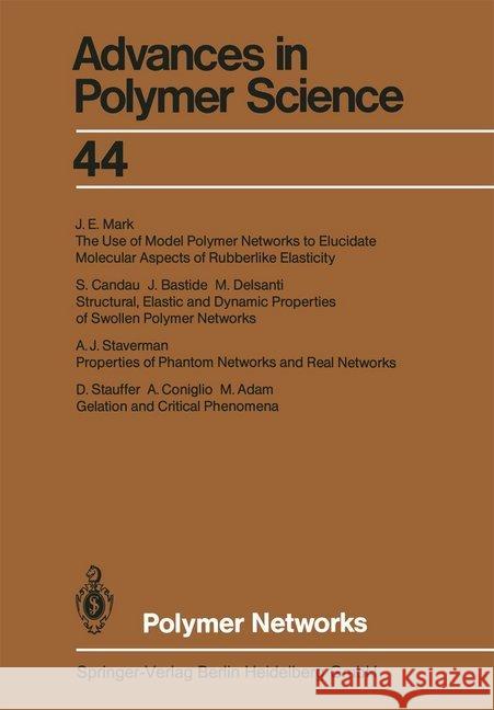 Polymer Networks Karel Dusek 9783540114710