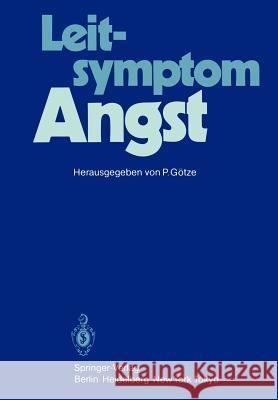 Leitsymptom Angst P. Gatze O. Benkert 9783540130482 Springer