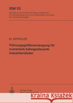 Führungsgrößenerzeugung Für Numerisch Bahngesteuerte Industrieroboter Keppeler, M. 9783540137740
