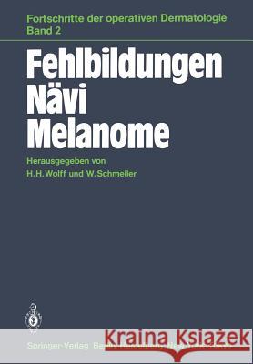 Fehlbildungen Nävi Melanome Braun-Falco, O. 9783540157137