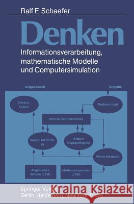 Denken: Informationsverarbeitung, Mathematische Modelle Und Computersimulation Schäfer, Ralf E. 9783540157243 Not Avail