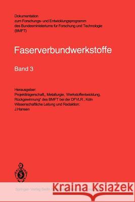 Faserverbundwerkstoffe J. Hansen 9783540159346 Springer