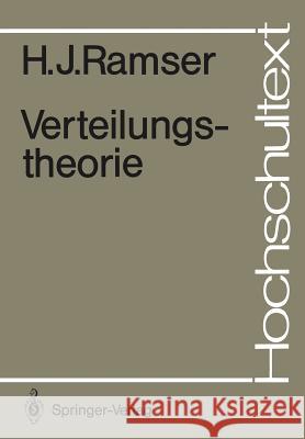 Verteilungstheorie Hans J. Ramser 9783540174820 Springer