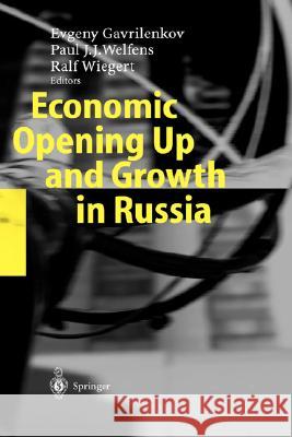 Economic Opening Up and Growth in Russia: Finance, Trade, Market Institutions, and Energy Gavrilenkov, Evgeny 9783540204596 Springer