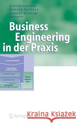 Business Engineering in Der Praxis Baumöl, Ulrike Österle, Hubert Winter, Robert 9783540205173