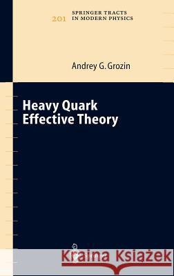 Heavy Quark Effective Theory Andrey G. Grozin 9783540206927 Springer-Verlag Berlin and Heidelberg GmbH & 