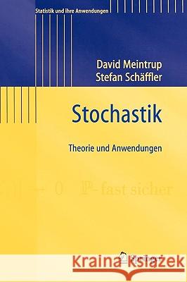 Stochastik: Theorie Und Anwendungen Meintrup, David 9783540216766 Springer