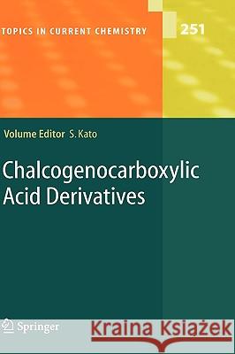 Chalcogenocarboxylic Acid Derivatives Shinzi Kato S. -I Fujiwara A. Ishii 9783540230120 Springer