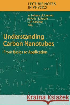 Understanding Carbon Nanotubes: From Basics to Applications Annick Loiseau, Pascale Launois-Bernede, Pierre Petit, Stephan Roche, Jean-Paul Salvetat 9783540269229