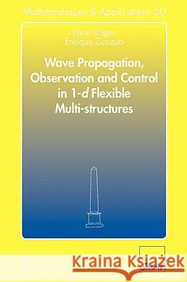 Wave Propagation, Observation and Control in 1-d Flexible Multi-Structures René Dáger, Enrique Zuazua 9783540272397 Springer-Verlag Berlin and Heidelberg GmbH & 