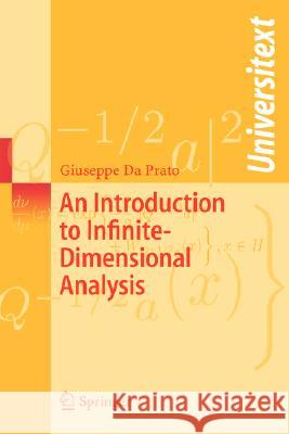 An Introduction to Infinite-Dimensional Analysis Giuseppe D 9783540290209 Springer