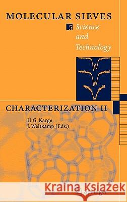 Characterization II Karge, Hellmut G. 9783540304579 Springer