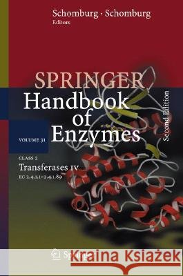 Class 2 Transferases IV: EC 2.4.1.1 - 2.4.1.89 Schomburg, Dietmar 9783540325925 Springer