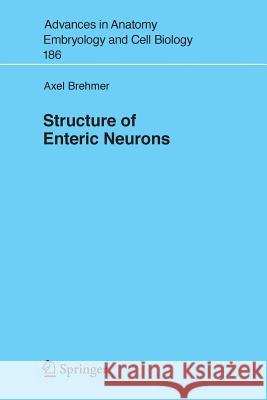 Structure of Enteric Neurons Axel Brehmer Brehmer 9783540328711 Springer
