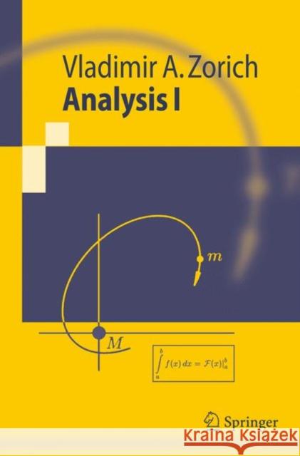 Analysis 1 V. a. Zorich J. Sch]le J. Schule 9783540332770 Springer