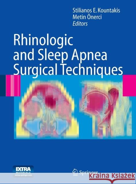 Rhinologic and Sleep Apnea Surgical Techniques [With DVD ROM] Kountakis, Stilianos E. 9783540340195 SPRINGER-VERLAG BERLIN AND HEIDELBERG GMBH & 